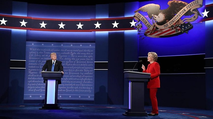 Clinton, Trump clash over race, experience in first debate - VIDEO 